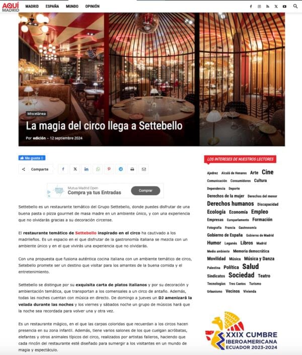 Link Insertion - Aqui.Madrid