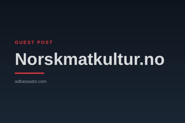 Guest Post - Norskmatkultur.no