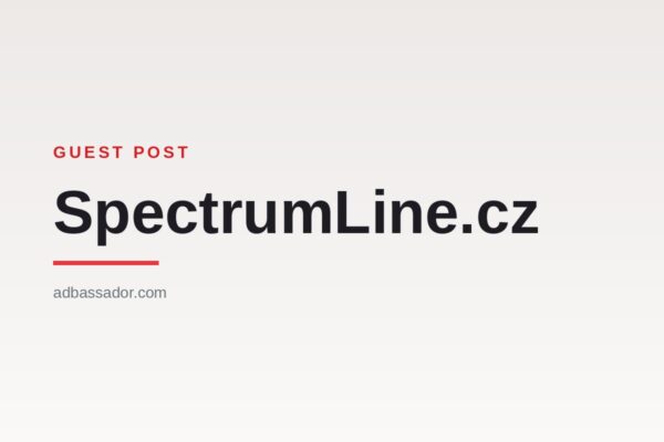 Guest post - SpectrumLine.cz