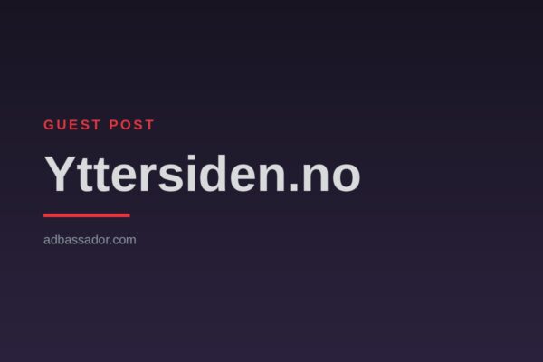 Guest Post - Yttersiden.no
