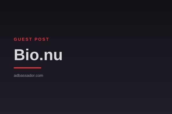 Guest Post - Bio.nu (grey niches)