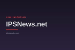 Link Insertion - IPSNews.net