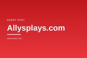 Guest Post - Allysplays.com (Health)