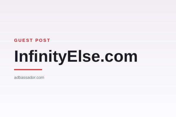 Guest Post - InfinityElse.com