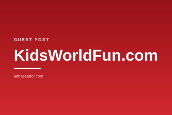 Guest Post - KidsWorldFun.com (Kids Learning)