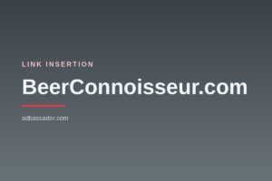 Link Insertion - BeerConnoisseur.com