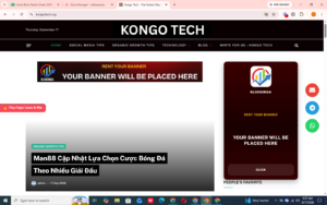Link Insertion - KongoTech.org (Social Media)