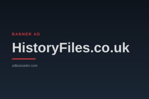 Banner Ad - HistoryFiles.co.uk (Historical Geography)