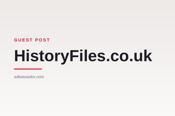Guest Post - HistoryFiles.co.uk (World History)
