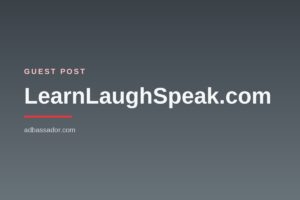 Guest Post - LearnLaughSpeak.com (English Learning)