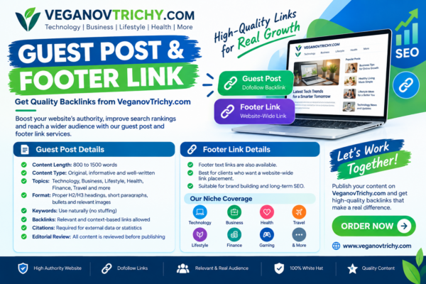 Guest Post - VeganOVTrichy.com (Social Media)