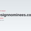 Guest Post - Designnominees.com (Design Awards)