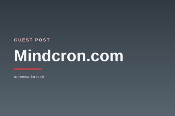 Guest Post - Mindcron.com (General News)