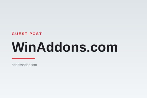 Guest Post - WinAddons.com (Microsoft/Windows)
