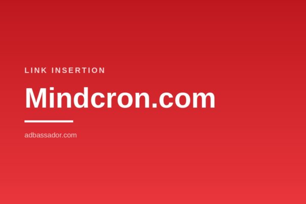 Link Insertion - Mindcron.com (General News)